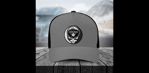 Grateful Dead - Chicago White Sox Stealie Grateful Dead Trucker Cap - StealieShop